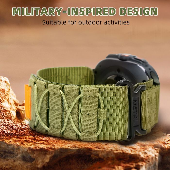 Pasek Tactical 22 mm Khaki  Huawei GT 4/5, Watch 3/4 NAJTANIEJ