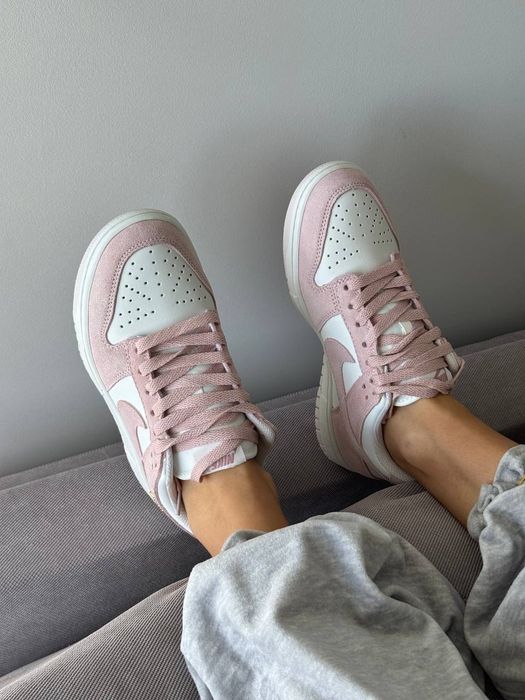 ‼️Жіночі кросівки Nike Dunk Low Pearl Pink Sail трендові жіночі кросівки найк данк рожеві