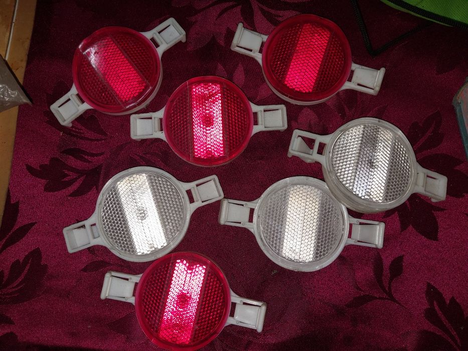 Art. Vintage Colecionador - refletores bicicleta