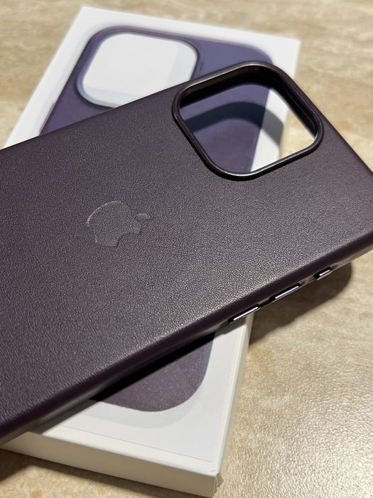 Capa iPhone 15 Pro Max Leather c/MagSafe