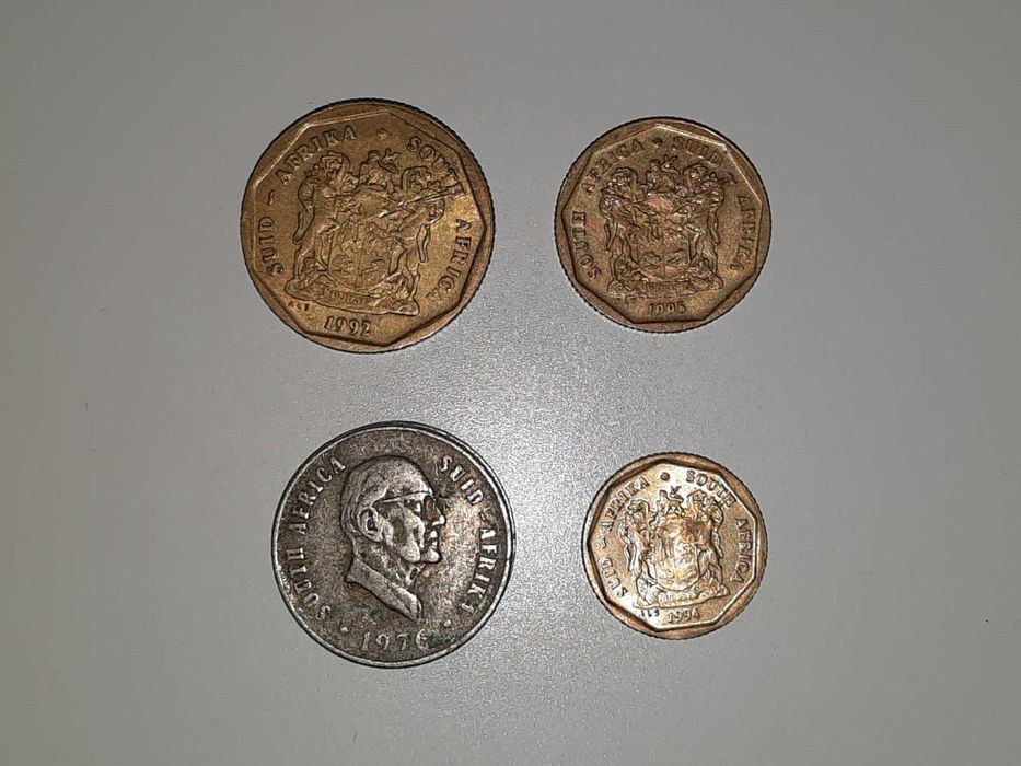 Lote de 33 Moedas - South Africa (1965/1995)
