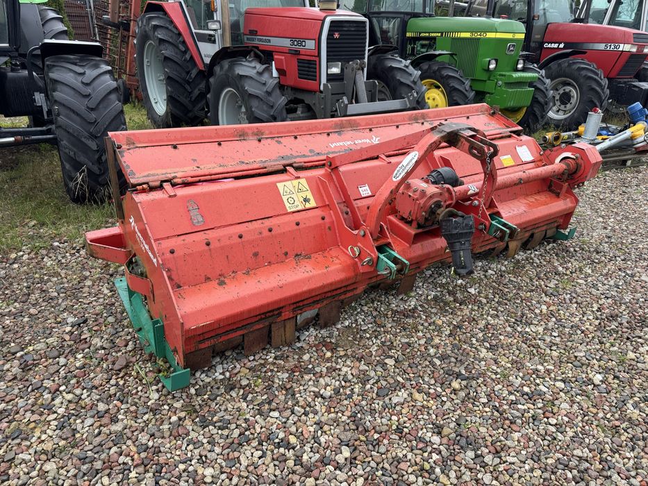 Mulczer KVERNELAND 3 metry - po kukurydzy uprawa