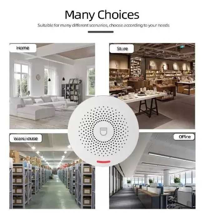 Беспроводная сигнализация для дома TUYA WiFi +датчики+пулты ДУ.