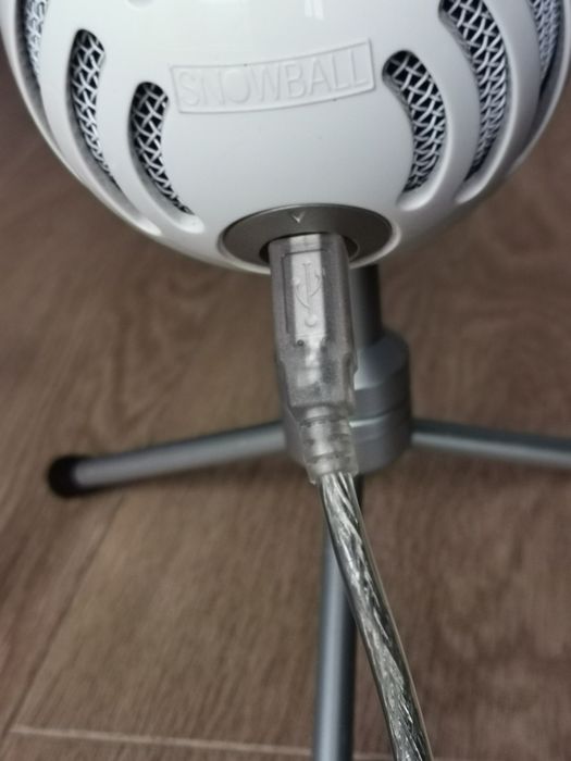 Microfone Blue Snowball iCE USB + Tripé Oficial (Como Novo)