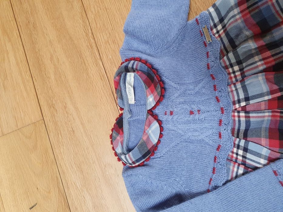 Vestido Pili Carrera menina 6M