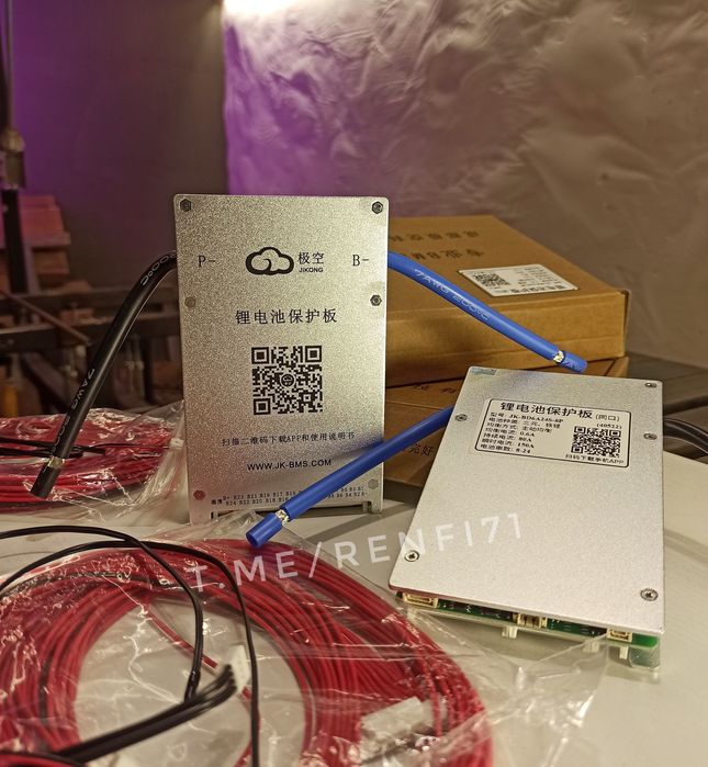 JK smart bms 8-24s 80A(150A) бмс активный балансир