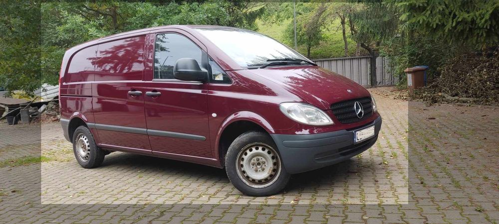Mercedes-Benz Vito Mercedes-Benz Vito, 1-wszy właściciel, niski przebieg, nowy akumulator