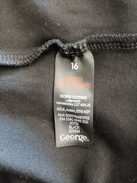 Bejzik czarny George roz.M/L