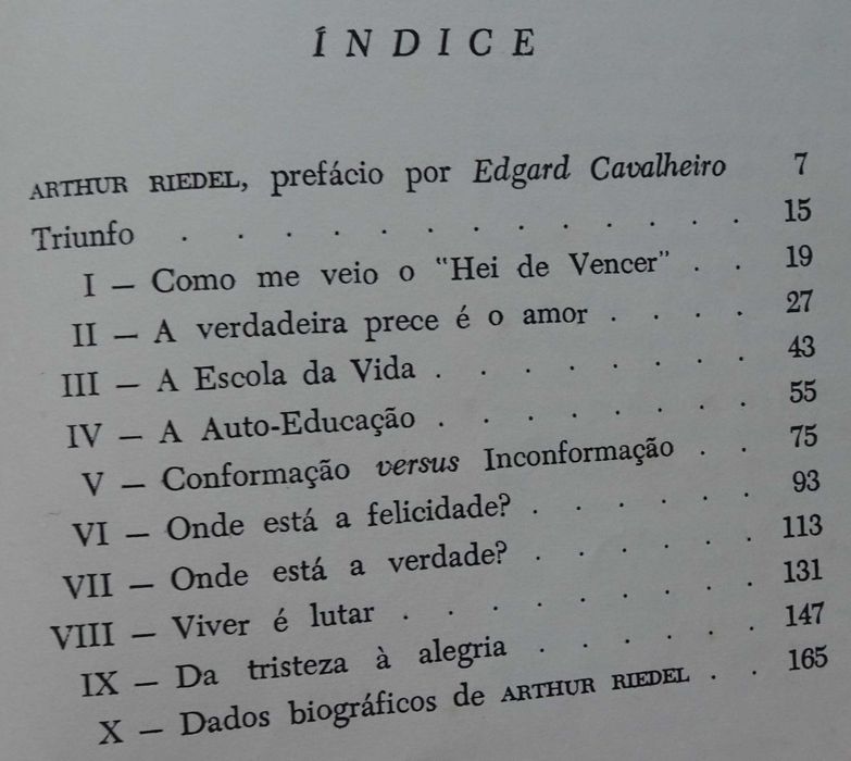 Hei de Vencer de Arthur Riedel
