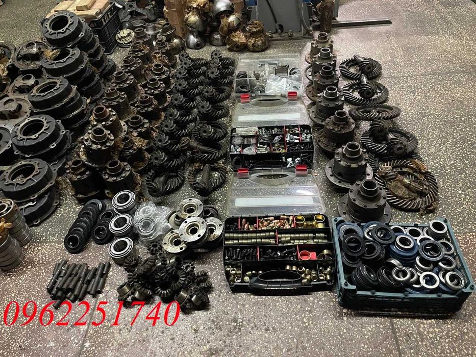 Запчастини редукторного, воєного моста Уаз 452, Уаз 469, Уаз 3151