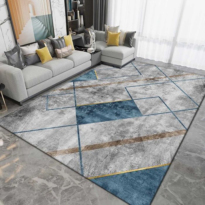 NOWY Dywan Geometryczny do Salonu Nowoczesne Wzory Elegancki Loft 200x300