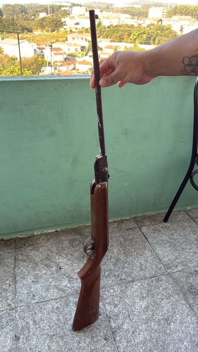 Espingarda de chumbo a pressão