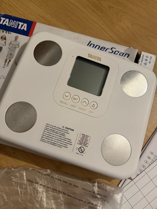 Balança de análise corporal Tanita
