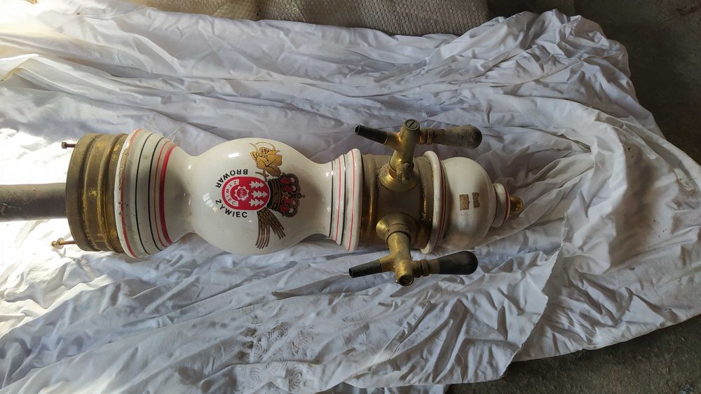 kolumna ceramiczna nalewak do piwa browar żywiec