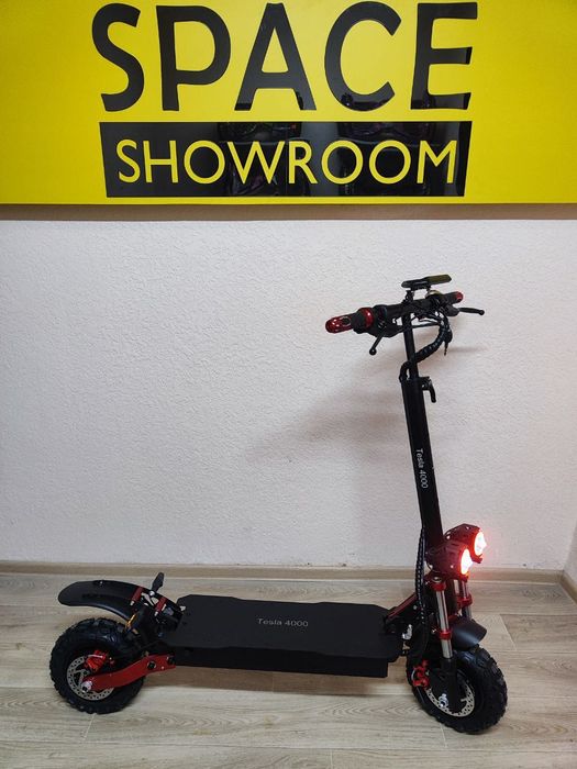 Електросамокат Tesla 4000 повний привід 3000кВт. 25Аh акум
