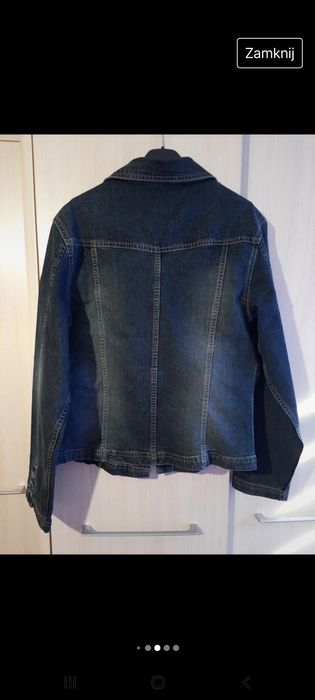 Katana dzinsowa czarna XL/ XXL