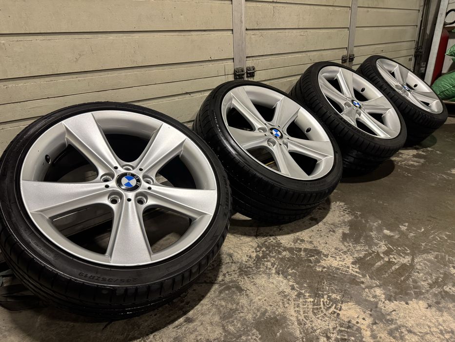 5x120 19 Styling 128 19 Oryginalne OE BMW Borbet 8,5J 9J + Adaptery