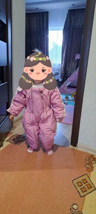 Зимовий термо комбінезон 86-92р