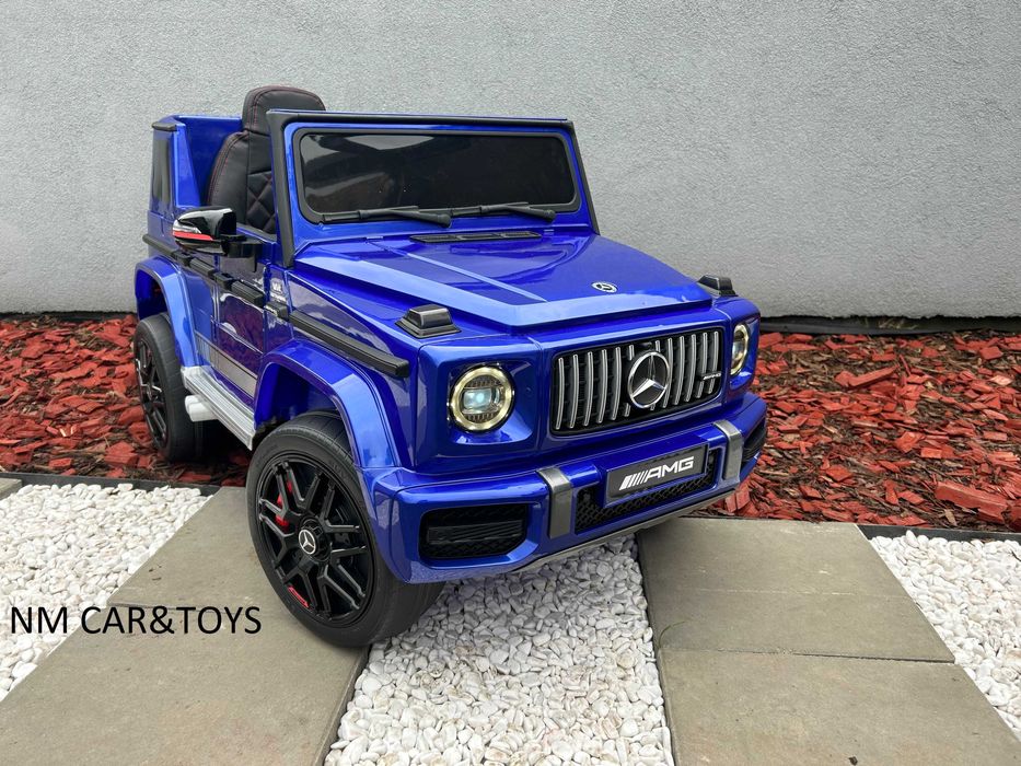 Mercedes G63 AMG Lakier Auto Pojazd na akumulator Samochód dla dzieci