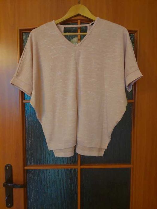 koszulka pudrowy róż F&F