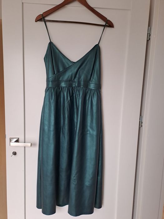 Sukienka z eco skóry Zara M