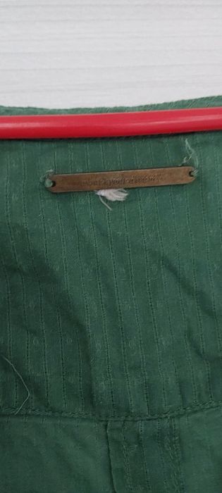 Koszula damska zielona bershka M rękaw 3/4