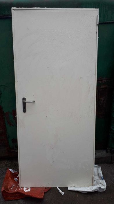 Drzwi techniczne Polporta  90x205 koloru białego