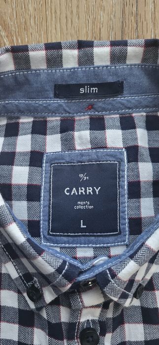 Koszula męska Carry L slim | krata | 100% bawełna
#carryKoszula męska