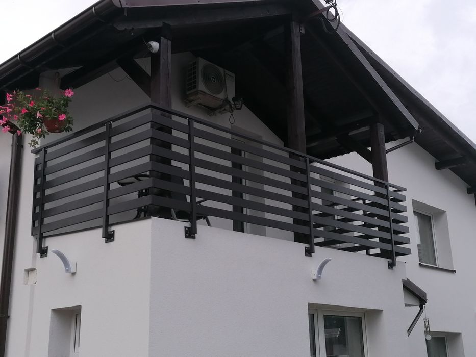 BALUSTRADY Panelowe Aluminiowe