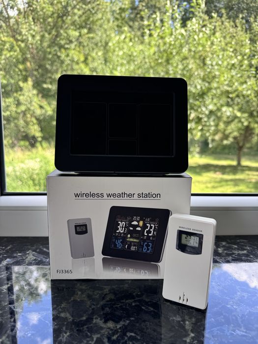 Метеостанція fanju FJ3365, гігрометр, термометр, барометр