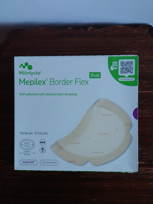 Opatrunki piankowe Mepilex Border Flex Oval 5szt.