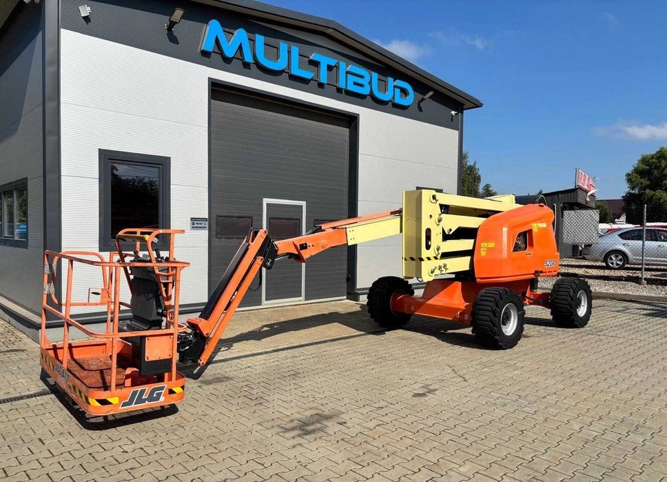 Wynajem podnośnika zwyżka 4x4 18 metrów HAULOTTE JLG GENIE MANITOU