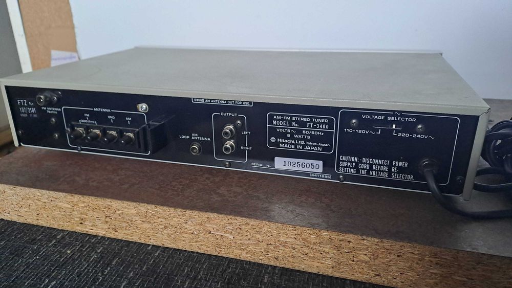 Tuner Hitachi FT-3400