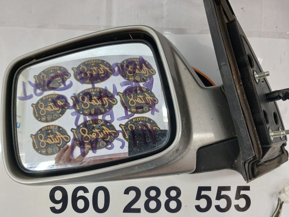 Espelho retrovisor esquerdo eletrico nissan xtrail ano 2006