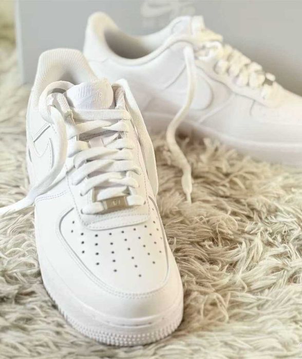 Buty meskie Mokasyny Nike_Air_Force_1_Low '07_Biały R.36