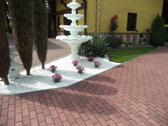 Biały Grys ozdobny do ogrodu Bianco Carrara TONA luzem- różne rozmiary