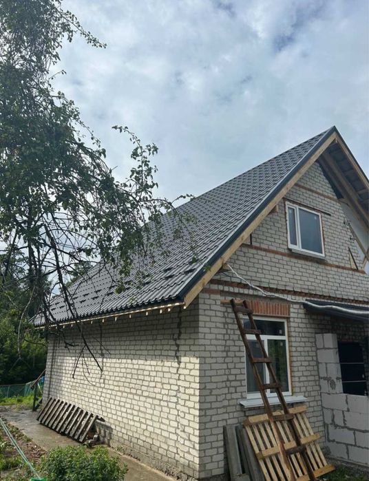 Дах. Покрівельні роботи. Перекриття Криша. Маталочерепиця. Софіт