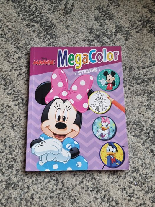 4. Mega kolorowanka Myszka Miki Minnie Mouse dla dzieci giga
