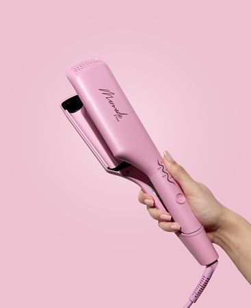 Плойка Mermade Double Waver Pink щипці для волосся