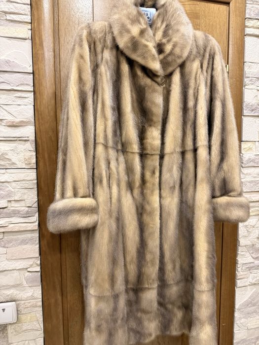 Ноковая шуба, манто, грудь 130 Mido, р 50-54