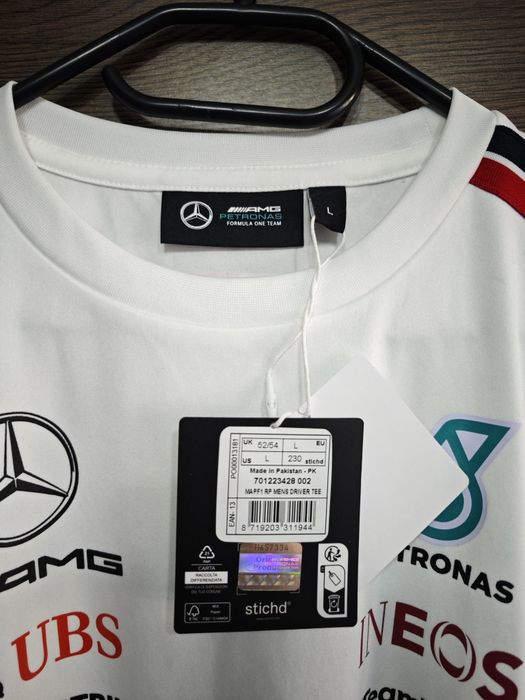Koszulka T-shirt Mercedes AMG Petronas F1 Team L
