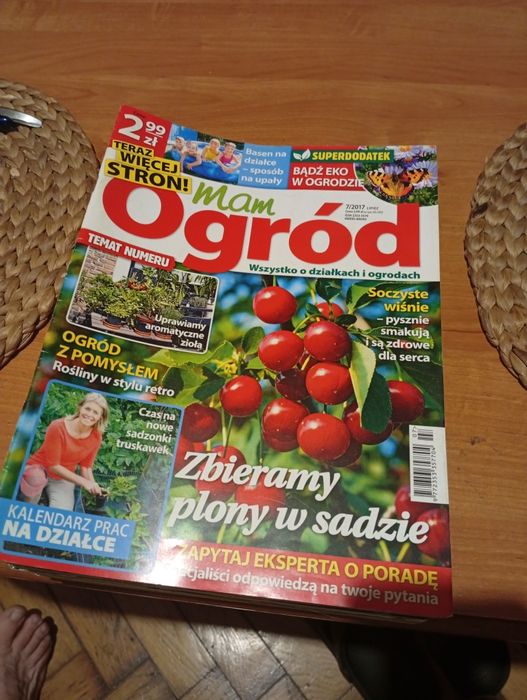 Czasopisma Mam ogród 34 sztuki stan bdb
