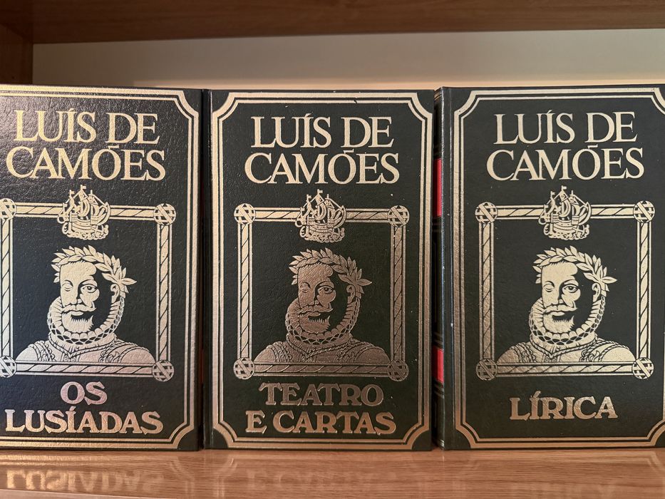 Obras Completas de Luís de Camões – Coleção Completa (3 Volumes) | Capa Dura | Círculo de Leitores