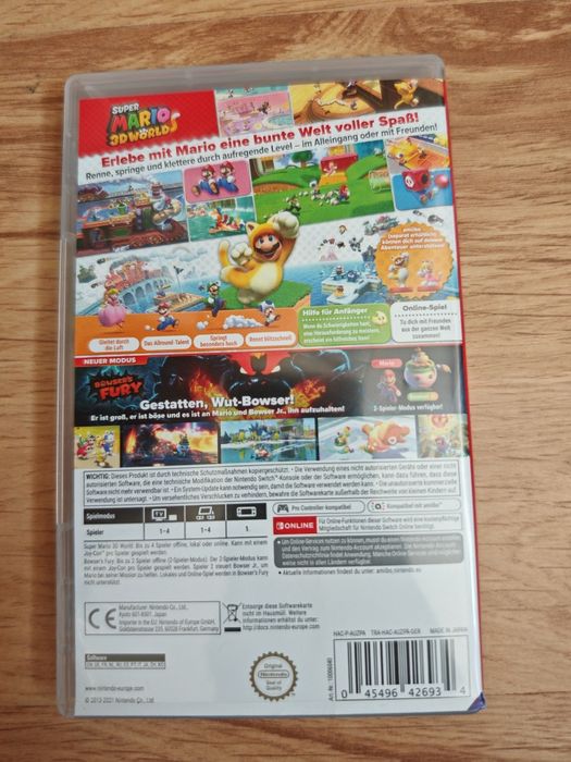 Super Mario 3d world + browsers fury Nintendo Switch