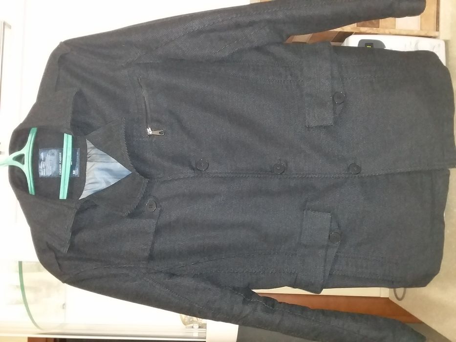 Тёплый мужской пиджак-куртка