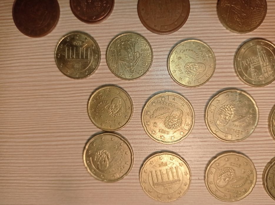 Kolekcjonerskie Euro centy poszukiwane I pfeningi