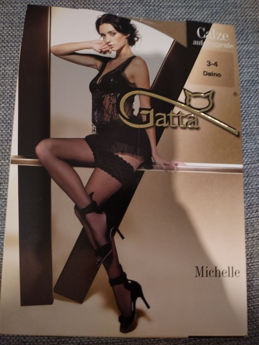 Pończochy samonośne 3-4 Daino kolor