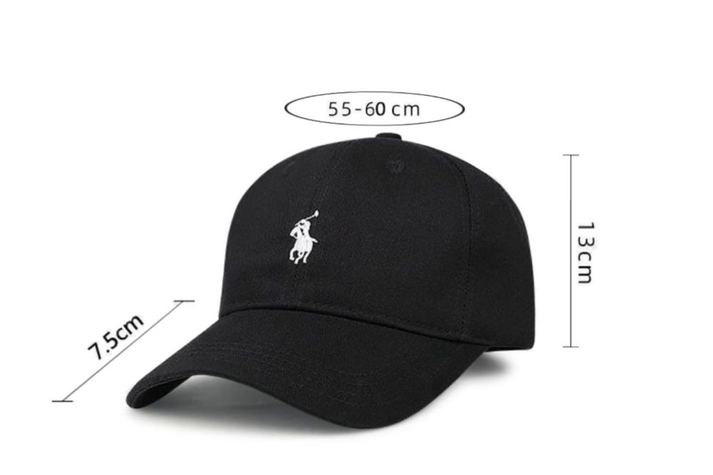 Кепка Polo Ralph Lauren, кепка поло | чорна | бежева | бейсболка поло