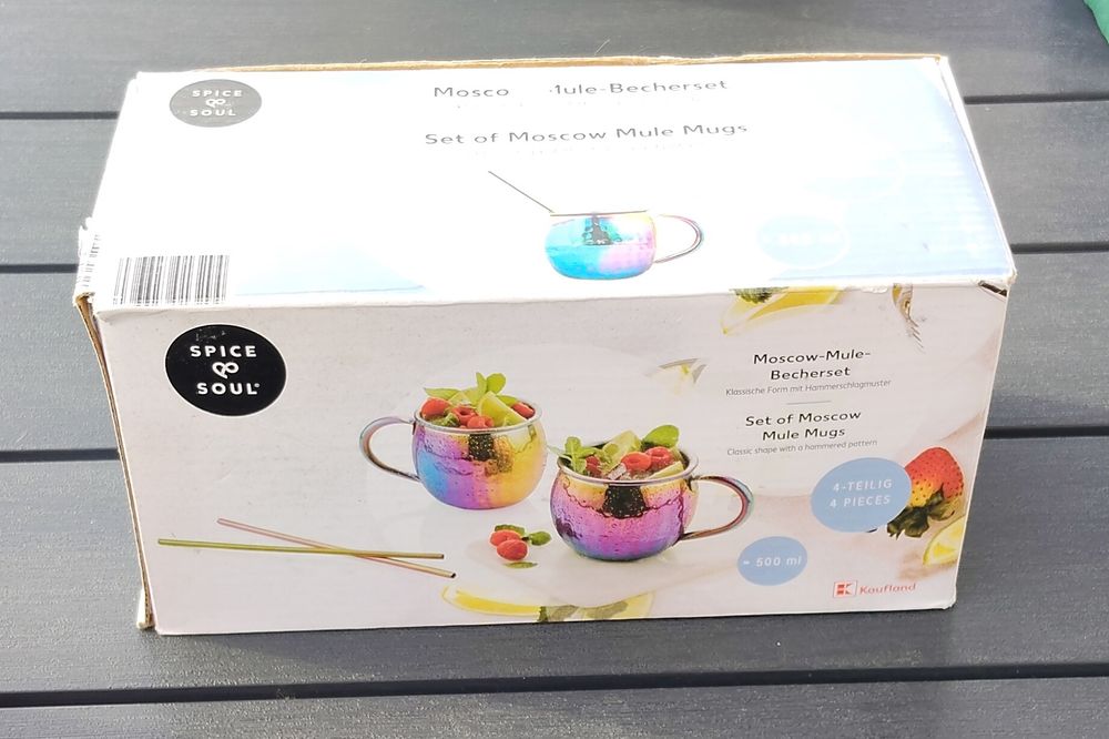 Zestaw kubków Moscov Mule