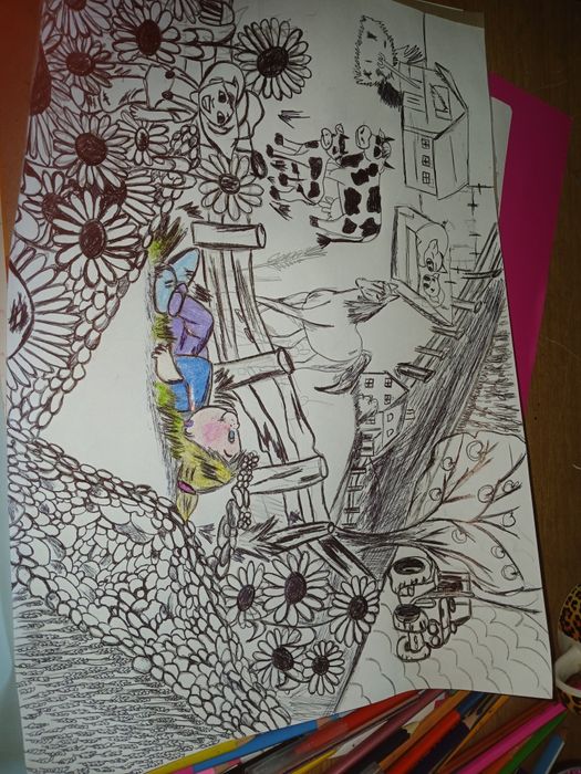 Prace plastyczne, rysunki